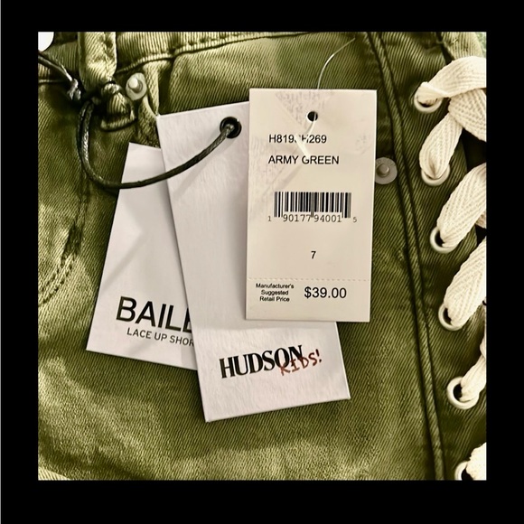 Hudson Kids Other - Hudson Kids Bailey Lace Up Shorts. NWT
Size 7 Summer is coming ⛱️